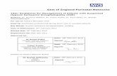 East of England Perinatal Networks - BEBOPbebop.nhs.uk/wp-content/uploads/East-of-England-Guidelines-for... · Document Purpose For use in East of England Neonatal Units ... Encephalopathy