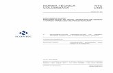 Norma Técnica ICONTEC 1486 - · PDF filePRÓLOGO El Instituto Colombiano de Normas Técnicas y Certificación, ICONTEC, es el organismo nacional de normalización, según el Decreto