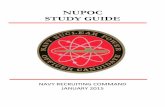 NUPOC STUDY GUIDE -   · PDF fileStudy Guide Topics Calculus Integration (1-7) o U-substitution o Integration by parts o Definite/indefinite integrals o Disc method integration
