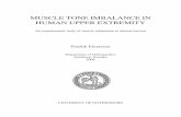 MUSCLE TONE IMBALANCE IN HUMAN UPPER EXTREMITY · PDF file4 Muscle Tone Imbalance in Human Upper Extremity An experimental study of muscle adaptation to altered tension Fredrik Einarsson