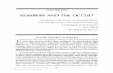 NUMBERS AND THE OCCULT - Home - Springer · PDF fileNUMBERS AND THE OCCULT ... consider the conditions within the ancient world, ... porating numbers into magic ritual was by repetition