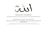 Syajarah Toyyibah (Bahasa) - suluk.comsuluk.com/wp-content/uploads/Syajarah-Toyyibah-Bahasa.pdf · waktu peperangan pun hendaklah mereka ... Ingatilah Tuhan kamu dalam hatimu. Yakni