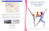 CEM CATBAS, DIRECTOR - Baltimore Ballet files/Baltimore Ballet School Brochure... · Late registrations are accepted if there is space in a class. 6:00 ... 8:00 5/6 Repertoire 8:00