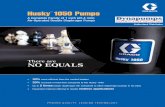 Husky 1050 Pumps - · PDF fileHusky ™ 1050 Pumps A Complete Family of 1 inch ... • 20% increase in fluid flow compared to the Husky 1040 ... MP. Call today for product information