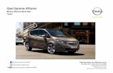 Opel Gamme Affaires - assetseu.izmocars.comassetseu.izmocars.com/toolkitPDFs/2013/Opel/Meriva__Affaires/2013... · TARIFS OPEL MERIVA AFFAIRES (châssis 2014A) Prix public, clés