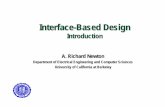 Interface-Based Design - Peoplenewton/Classes/EE290sp99/... · Interface-Based Design Introduction ... Intel Pentium Pro Intel Pentium 2 ... Virtual Component Interface (VCI) PIBus)