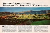 Kauai Lagoons: Hawaii's Latest Treasure - About SportsTurfsturf.lib.msu.edu/article/1990feb14.pdf · Kauai Lagoons: Hawaii's Latest Treasure ... Kauai lagoons is a "destination resort,"