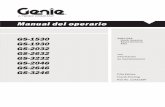 Manual del operario - Manuals - Geniemanuals.gogenielift.com/Operators/Spanish/114312SP.pdf · de mantenimiento debidamente formado debe tener acceso a los compartimentos. Utilice