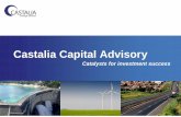 Castalia Capital Advisory - Strategic · PDF fileUBS Concession for a second runway Colombia Transaction Advisor ... Microsoft PowerPoint - Castalia Capital Advisory Pitchbook with