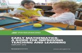 EARLY MATHEMATICS: A GUIDE FOR IMPROVING TEACHING AND · PDF fileA GUIDE FOR IMPROVING TEACHING AND LEARNING ... Mathematics Pängarau.9 ... Young children are powerful mathematics