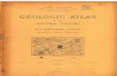 POCAHONTAS FOLIO - USGS · PDF fileAREA OF THE POCAHONTAS FOLIO AREA OF OTHER PUBLISHED FOLIOS LIST OF ... they wind smoothly about ... The areal geologic map represents by colors