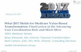 What 2017 Holds for Medicare Value-Based Transformation ...files.constantcontact.com/1e4d6496be/9d49e51f-6940-46f8-bab4-cc... · What 2017 Holds for Medicare Value-Based Transformation: