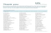 Thank you - University of · PDF fileThank you We would like to recognise and thank all the following alumni, staff, friends, ... Mr David Berglas Dr Kent Berridge Mr Donald Berry