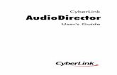 CyberLink AudioDirectordownload.cyberlink.com/ftpdload/user_guide/audiodirector/3/Audio... · contain common features and areas. All the rooms have the audio library, as well as the