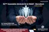 ème AssembléeGénéraledelaFANAF 3 Marrakechfanaf.org/article_ressources/file/Fanaf-2017-Youssef Fassi FIHRI... · quelle place pour la rÉassurance africaine À la lumiÈre des