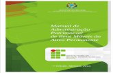 Manual de Administração Patrimonial de Bens Móveis do ... PATRIMONIO IFAM.pdf · a finalidade de proceder à avaliação, tombamento, entre outras providências, na forma da legislação