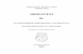 ARHEOVEST  · PDF fileASOCIAŢIA ARHEO VEST TIMIŞOARA ARHEOVEST II2-IN HONOREM GHEORGHE LAZAROVICI- Interdisciplinaritate în Arheologie Timişoara, 6 decembrie 2014