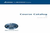 Course Catalog - AscendBridgefile/Dassault's+Course+Catalog-2015+V5… · 3DS Learning Solutions | Course Catalog CATIA CATIA Analysis V5 1 CATIA V5 Analysis (V5A) 2 ELFINI Structural