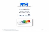ENQUÊTE LONGUE DISTANCE 2016 - perseus-web.fr · PDF filecoissance, et d’aute pat, ... en entreprise, réalisées au cours du quatrième trimestre 2016, montrent que les véhicules,