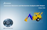 Flexible Multibody Systems with Abaqus · PDF fileCAD Geometry: CATIA ... Lesson content: Introduction ... Connector Local Kinematics Summary of Orientations and Local Directions