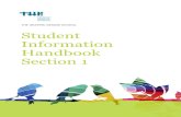 THE GRAPHIC DESIGN SCHOOL Student Information  · PDF fileStudent Information Handbook Section 1 ... Student Information Handbook Section 2 ... THE GRAPHIC DESIGN SCHOOL Student