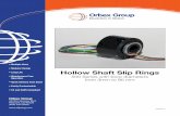 Hollow Shaft Slip Rings - Manufacturer of · PDF fileOrbex Group 46740 Lakeview Blvd. Fremont, CA 94538 (408) 945-8980 Orbex Group Revolution In Motion Hollow Shaft Slip Rings 500