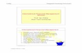 International Financial Management: Review - NYUigiddy/ifmppt/review.pdf · International Financial Management 1. Management, Markets and Linkages 2. Exchange Rate Determination and