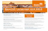 Spanish Language and DELE - EWDS 2ewds2.strath.ac.uk/Portals/24/Library/news/2017/July/DELE_flyer... · Spanish Language and DELE (DELE - Diploma de Español como Lengua Extranjera)