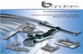 Band Clamping Systems Universal Hose and Pipe Buckles and Scru-Buckles 5 Bandimex Buckles for single or double wrapped Bandimex Band,SS-CrNi 100 pcs./box Cat.No. for band width kg