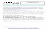 On-site Inspection and Transfer - azdeq.gov · PDF fileUniform Site Investigation Report Form (A.A.C. R18-9-A310) for State of Arizona ADEQ GWS FORM 423 INSTRUCTIONS PAGE i i OF i