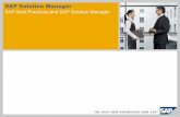 SAP Solution Manager - iTest and iQuality | Att testa ... · PDF fileSummary: SAP Solution Manager is SAP‘s Standard Application Management Solution SAP Solution Manager 7.0 standardizes