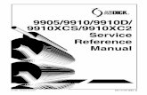 9905/9910/9910D/ 9910XCS/9910XC2 Reference · PDF file9905/9910/9910D/ 9910XCS/9910XC2 Service Reference Manual. ... A.B.Dick Company shall not be liable for any personal injury or