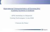 Operational Characteristics of Existing Dry Cooling …mydocs.epri.com/docs/AdvancedCooling/PresentationsDay1/20_EPRI... · Operational Characteristics of Existing Dry . Cooling Systems