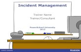 Incident Management - Franklin County Community · PDF file · 2013-12-18Agenda • Welcome and Introductions • Incident Management Features • Incident Records • Access Permissions