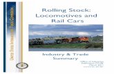 Rolling Stock: Locomotives and Rail Cars - · PDF fileRolling Stock: Locomotives and Rail Cars Publication ITS-08 March 2011 Control No. 2011001. UNITED STATES INTERNATIONAL TRADE