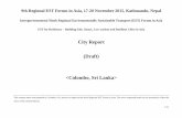 Intergovernmental Ninth Regional Environmentally Sustainable Transport ... Sri Lanka_1.pdf · Intergovernmental Ninth Regional Environmentally Sustainable Transport (EST) ... Kelani