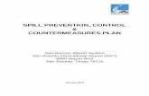 SPILL PREVENTION, CONTROL - San Antonio · PDF file112.3 (e) - SPCC Plan Location ... spill prevention control and countermeasures through the implementation and regular review and