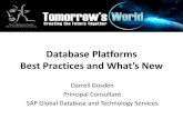 Database Platforms - UKISUG · PDF fileWhere does SAP Sybase ASE fit in? Database Platforms – Best ... Client Server Architecture ... DBA Cockpit provides simplified and better administration