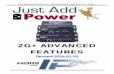 2G+ ADVANCED FEATURES - Just Add Power - HDMI over …justaddpower.com/support-docs/manuals/just-add... · 2G+ Advanced Features – Just Add Power HD over IP – Page 2 Table of