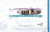 Core business Our products Our customers License ... Profile_2011.pdf · and seminar on explosion protection, ... - Report / Export to screen, printer, PC ... Proximity Sensors (Inductive,