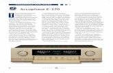 Accuphase E-370 T - Lowveld · PDF fileoctober av 37 INTEGRATED AMPLIFIERS The option boards, both of which were fitted to the E-370, are worth a closer look. The AD-30 is a phono