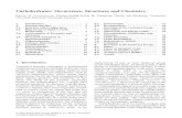 Carbohydrates: Occurrence, Structures and · PDF fileCarbohydrates: Occurrence, Structures and Chemistry FRIEDER W. LICHTENTHALER, Clemens-Sch€opf-Institut f €ur Organische Chemie