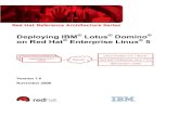 Deploying IBM Lotus Domino on Red Hat Enterprise Linux 5 · PDF file  2   Deploying IBM® Lotus® Domino®