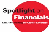 Advanced Debt Management - Oracle Software Downloadsdownload.oracle.com/.../fin_spotlight/advanced_debt_management.pdf · Advanced Debt Management External Pressures on Management