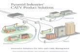 Pyramid Industries CATV Product Solutions - Carlon · PDF file3 Pyramid Industries® CATV Product Solutions Introduction Pyramid Industries is an industry-leading manufacturer and