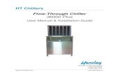 HT Chillers Flow-Through Chiller 36000 Plushtchillers.com/pdf/hensley-chiller-flow-20140223.pdf · UM-F36000 Rev 1 HT Chillers Flow-Through Chiller 36000 Plus User Manual & Installation