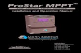 ProStar MPPT - s3.  · PDF fileSolar Charging System Controller Installation and Operation Manual   ProStar MPPT TM MODELS: PS-MPPT-25 PS-MPPT-25M
