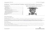Fisher GX Control Valve and Actuator System - · PDF fileThis instruction manual includes installation, maintenance, and parts information for the Fisher GX control valve and actuator