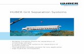 HUBER Grit Separation Systems - · PDF fileThe unique HUBER Complete Plant ROTAMAT® Ro 5HD combines the benefits of both aerated and unaerated grit traps by using a high-performance,