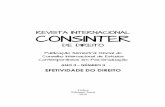 REVISTA INTERNACIONAL CONSINTER - …editorialjurua.com/revistaconsinter/wp-content/uploads/2016/09/ano... · Revista Internacional Consinter de Direito Revista Internacional Consinter